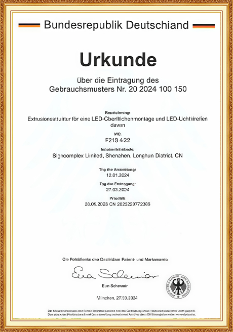 Certificate Of Honor