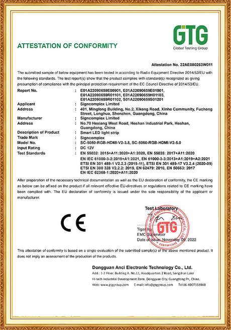Certificate Of Honor