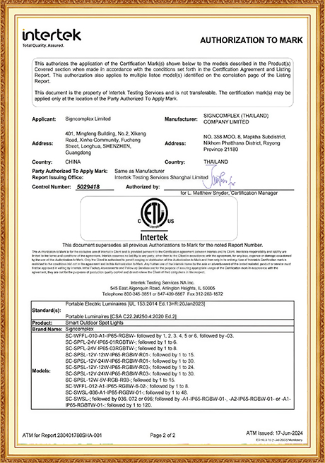 Certificate Of Honor