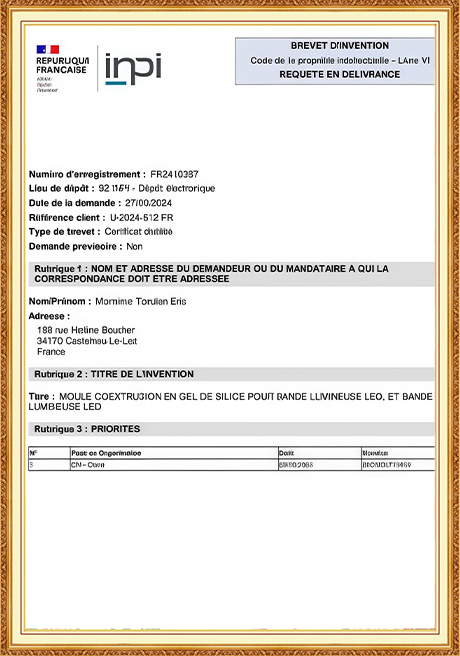 Certificate Of Honor
