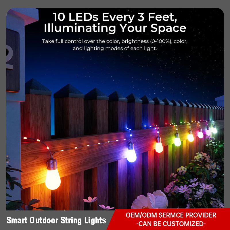 Smart Outdoor String Lights