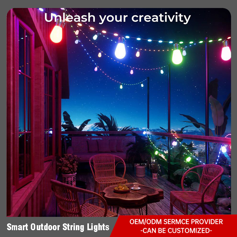 Smart Outdoor String Lights