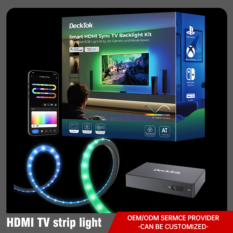 How does TV backlighting comprehensively upgrade the visual experience of a home theater?